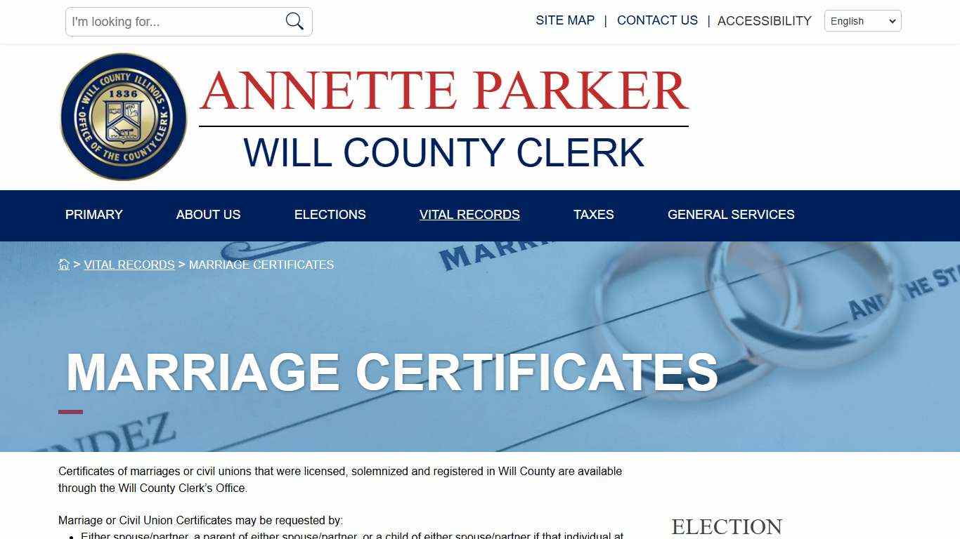 Will County, IL Elections